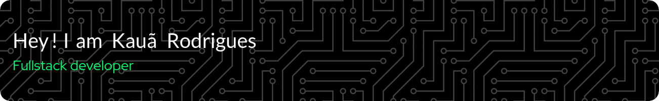 Kauã Rodrigues Banner