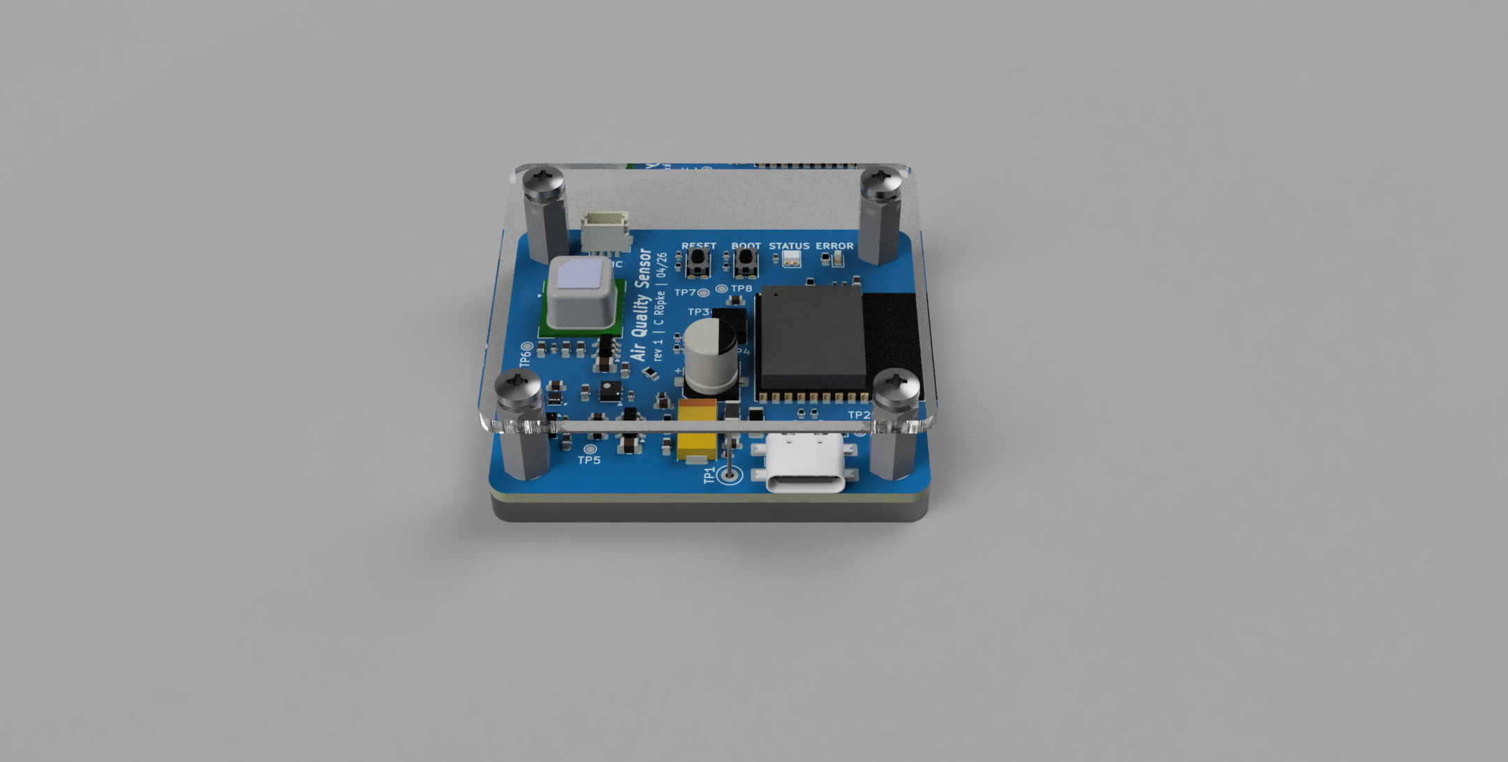 Air quality sensor, from the project README