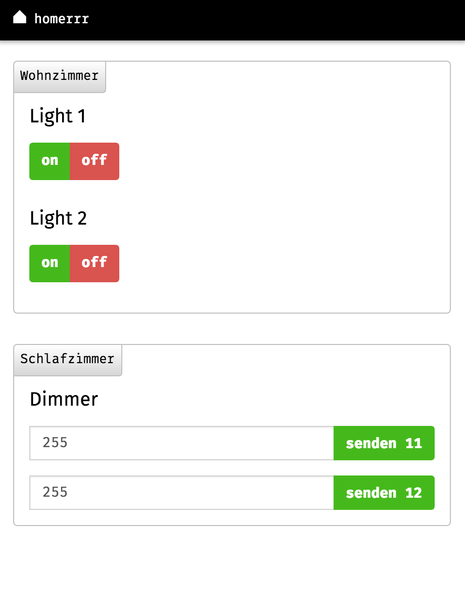 php home automation