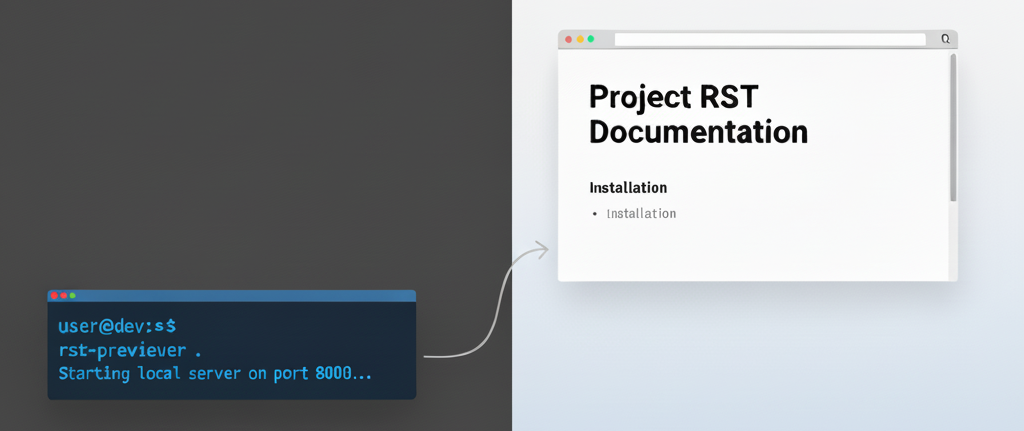 GitHub - rohanmohapatra/rst-previewer: A modern CLI and web-based ...