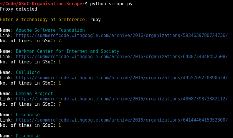 Python orgs 2