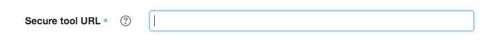 Secure Tool URL