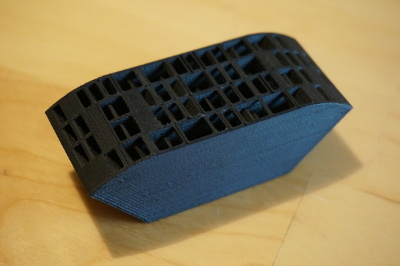 3D-printed part