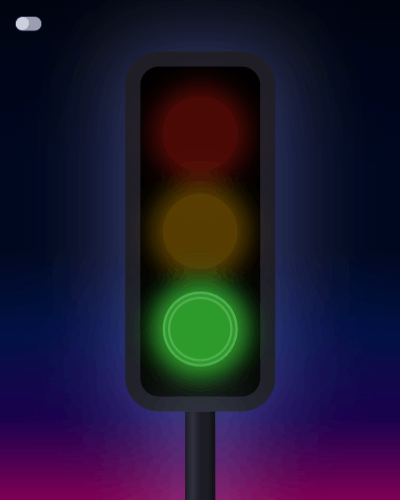 🚦 Cool Traffic Lights Animation - Replit