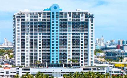 Real place that inspired Residential building in Vice Beach