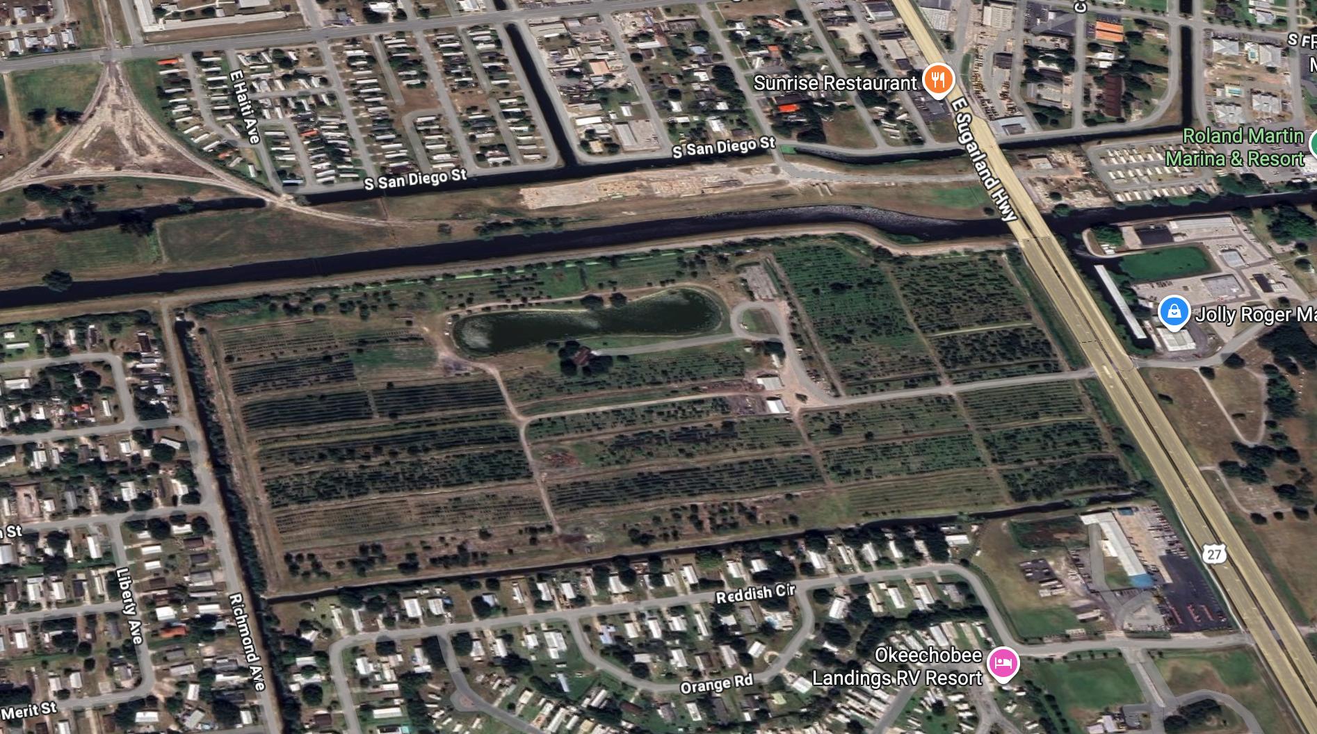 Real place that inspired Sugar Fields
