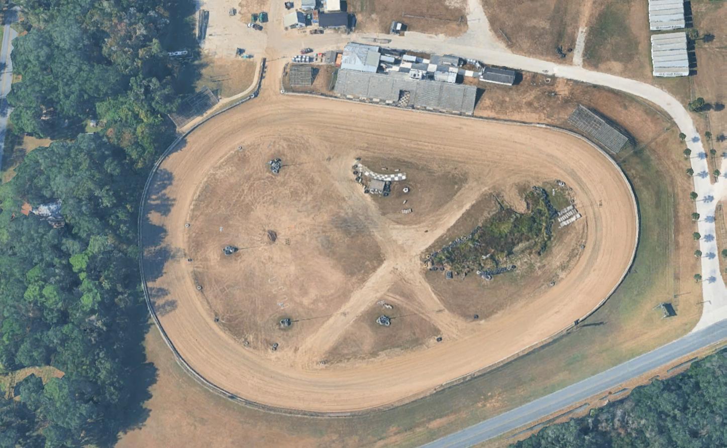 Real place that inspired Boone Speedway