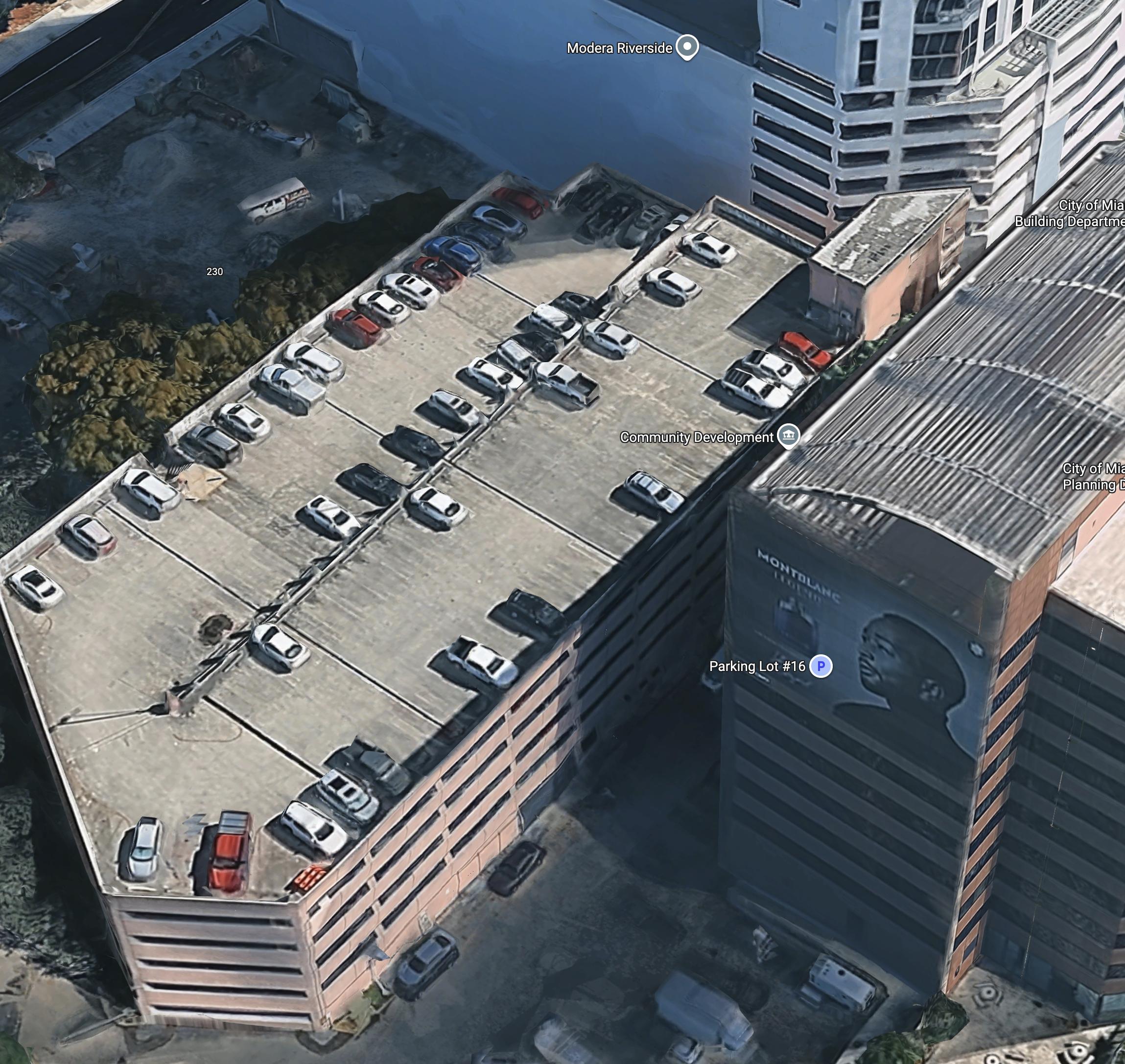 Real place that inspired Parking Garage