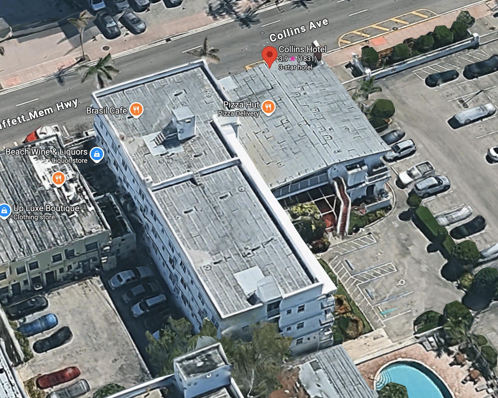 Real place that inspired Hotel in Washington Beach