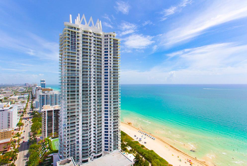Lugar real que inspiró Edificio residencial en Washington Beach