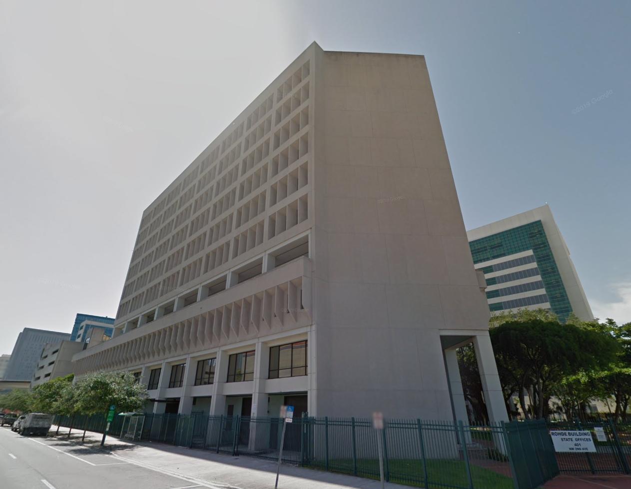 Lugar real que inspirou Prédio do governo em Downtown