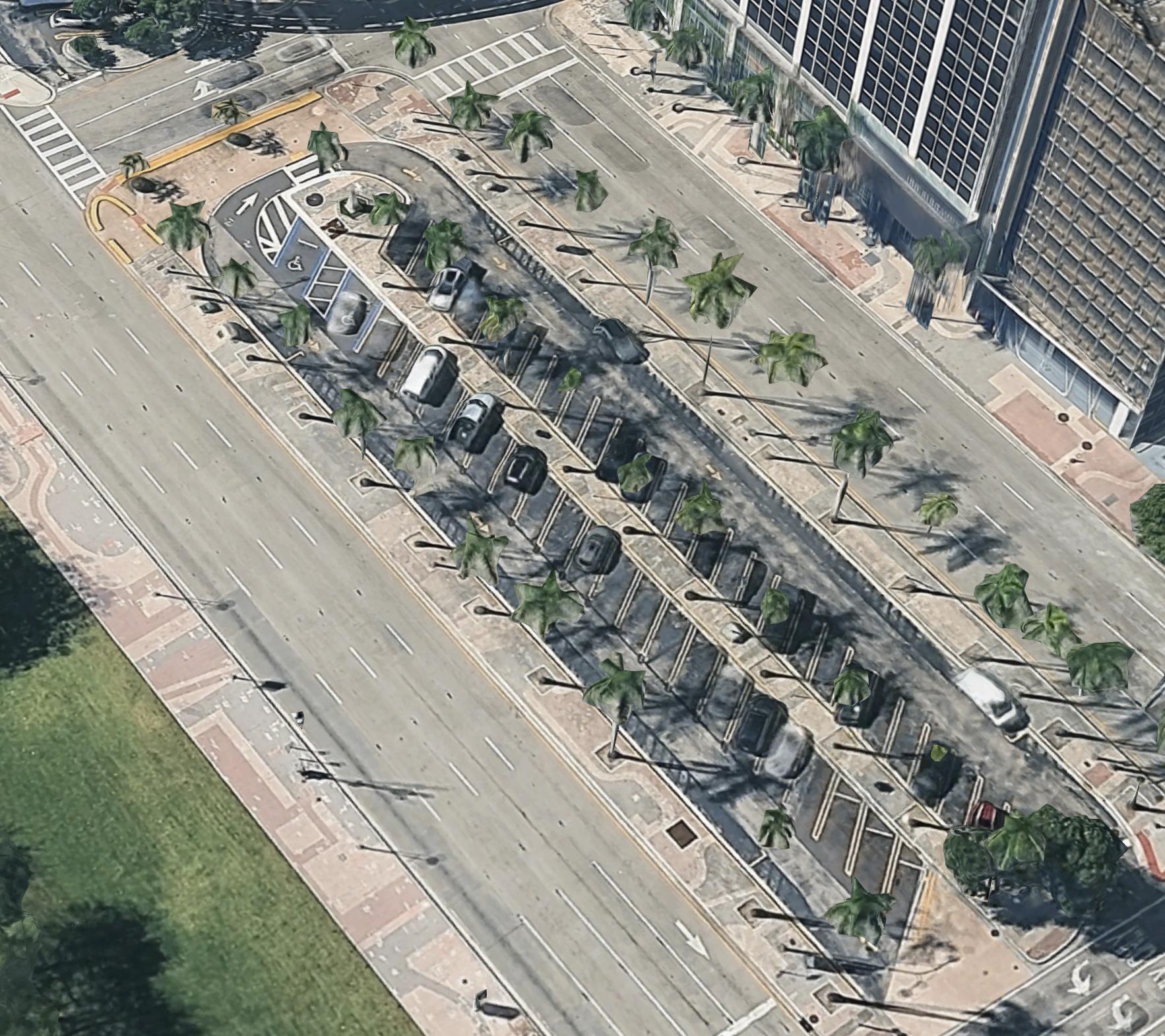 Real place that inspired Parking Lot