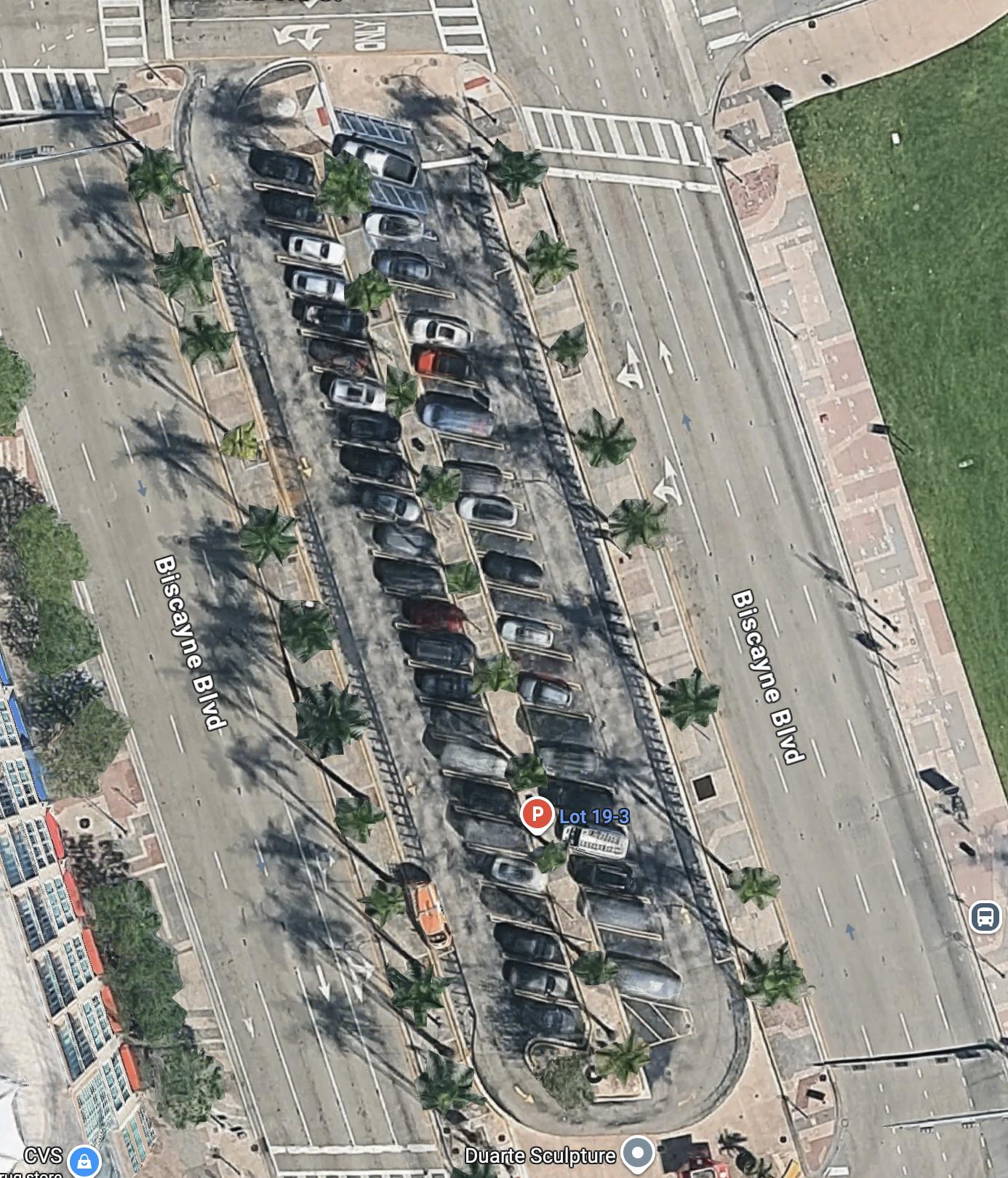 Real place that inspired Parking Lot