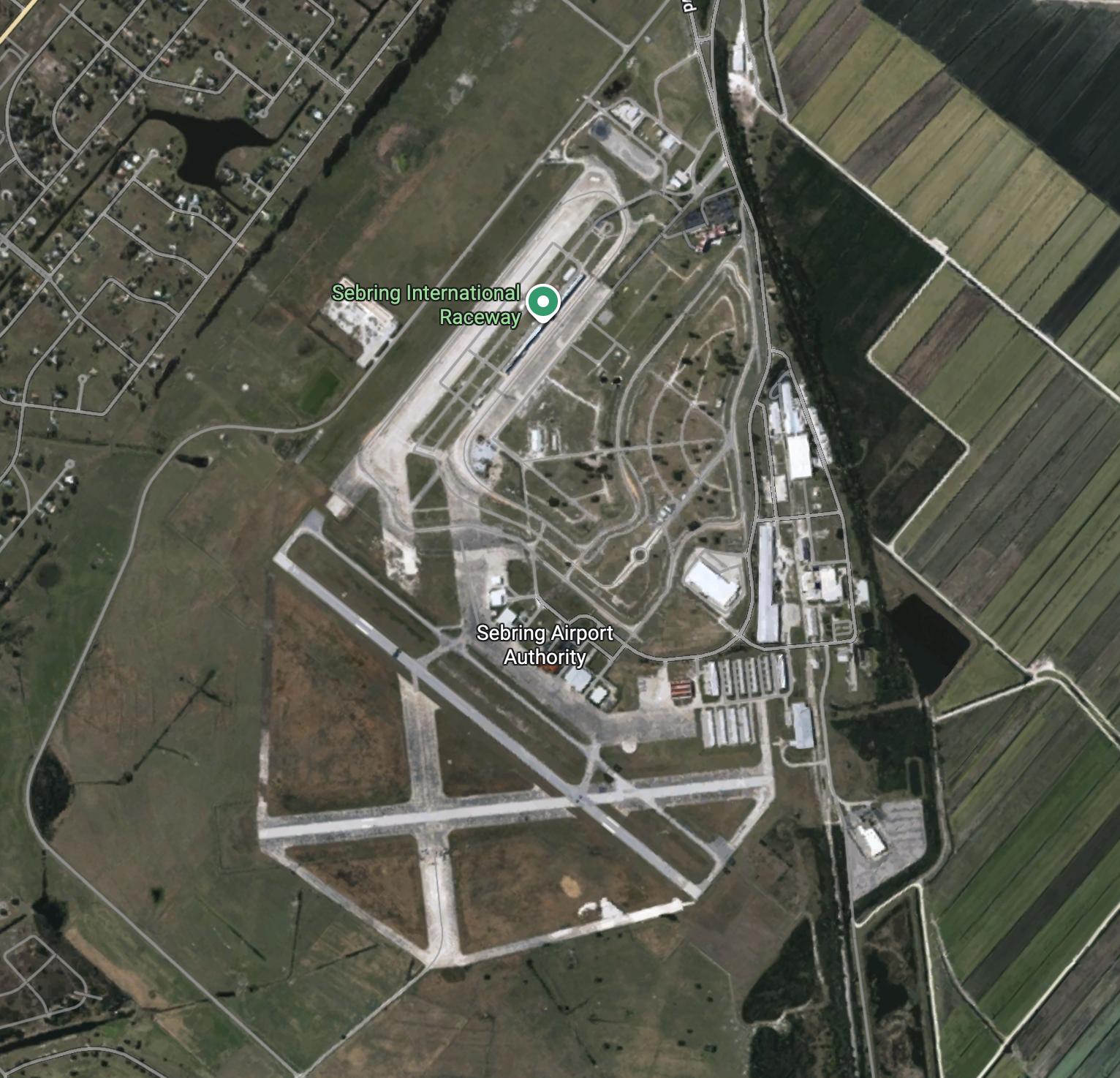 Lugar real que inspirou Gellhorn International Raceway