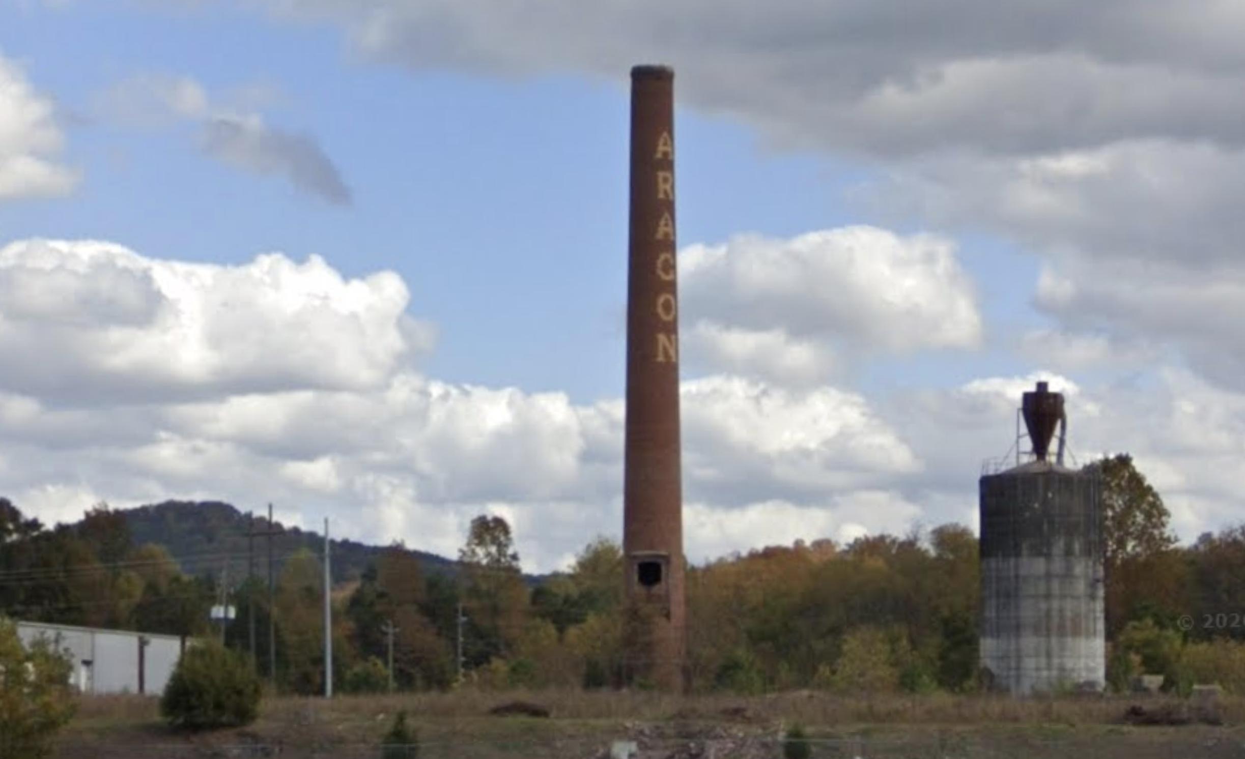 Real place that inspired Port Gellhorn Smokestack