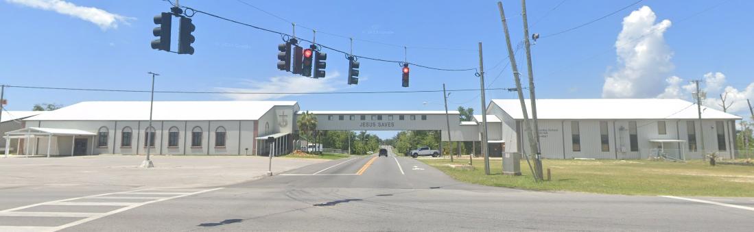 Lugar real que inspirou Prédio público em Port Gellhorn