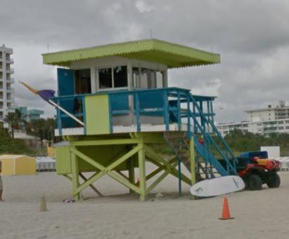 Real place that inspired Lifeguard Tower