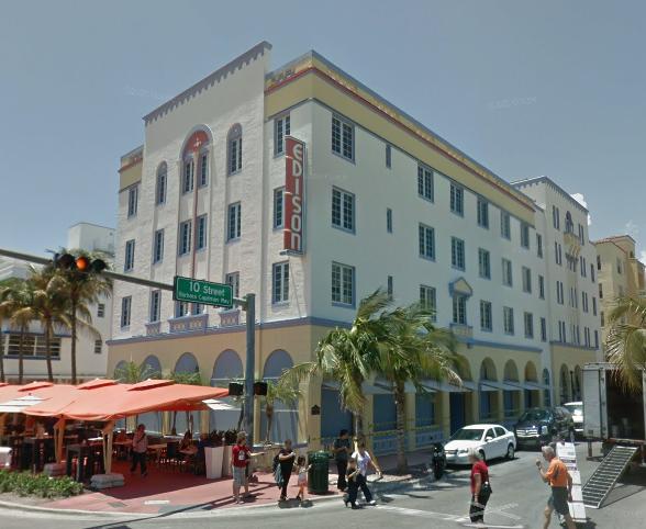 Lugar real que inspirou Hotel em Ocean Beach