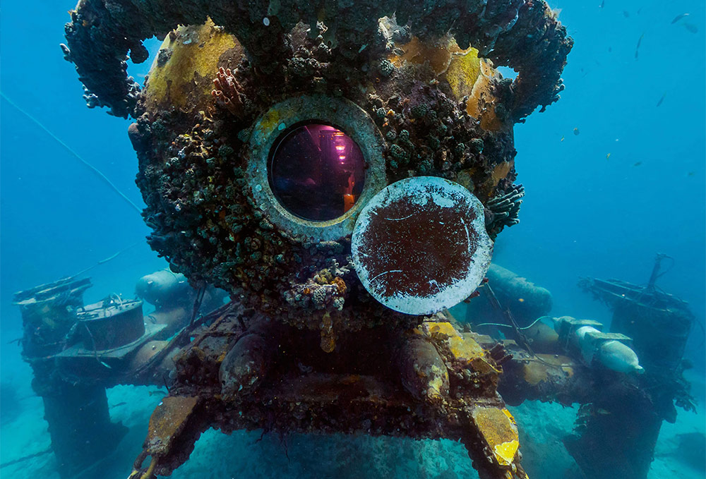 Real place that inspired Underwater Research Station