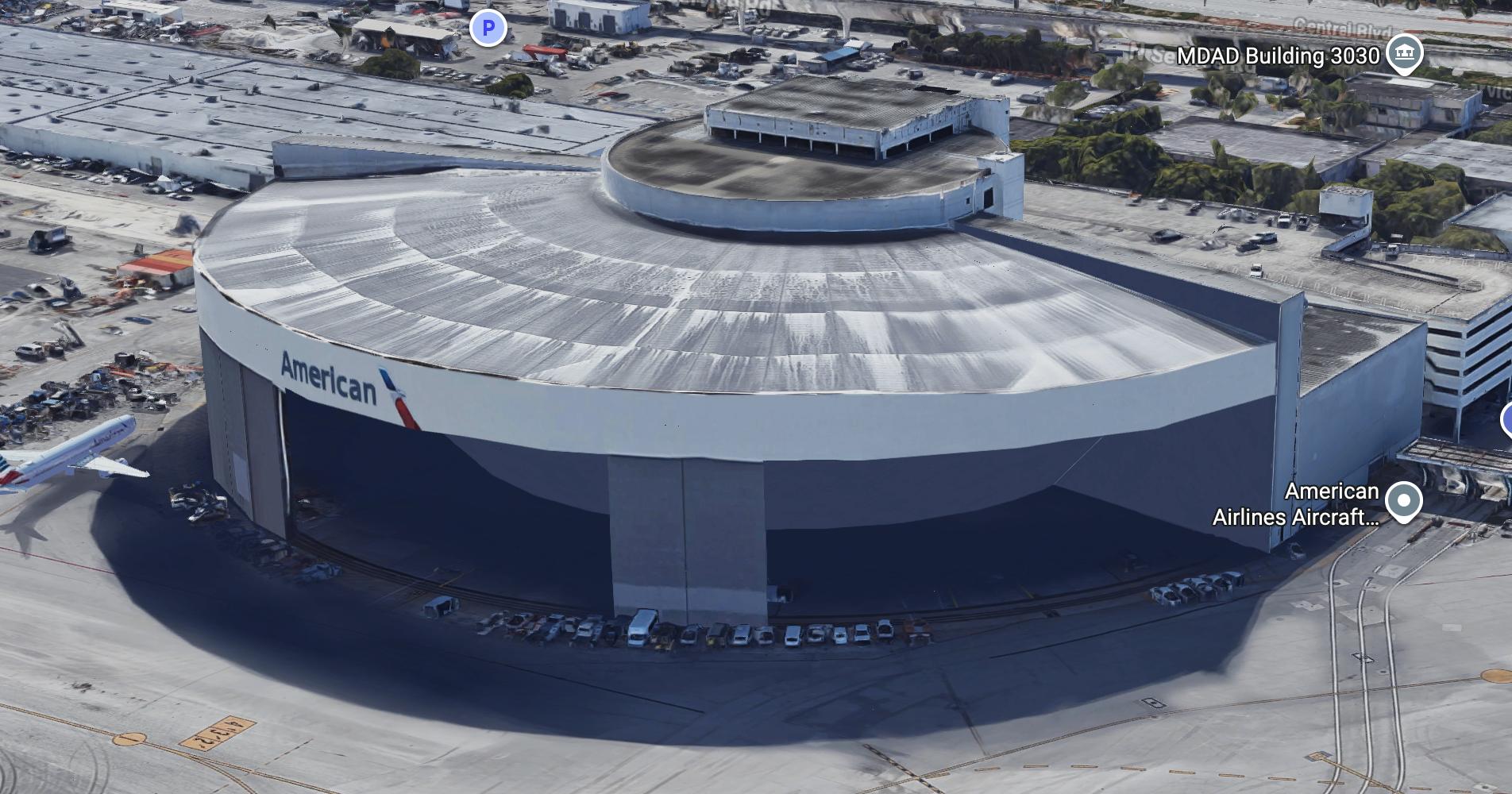Real place that inspired Allied Air Hangar