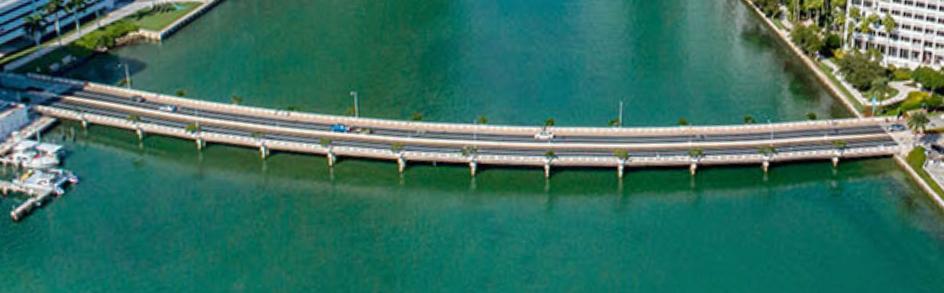 Real place that inspired Tequesta Key Bridge