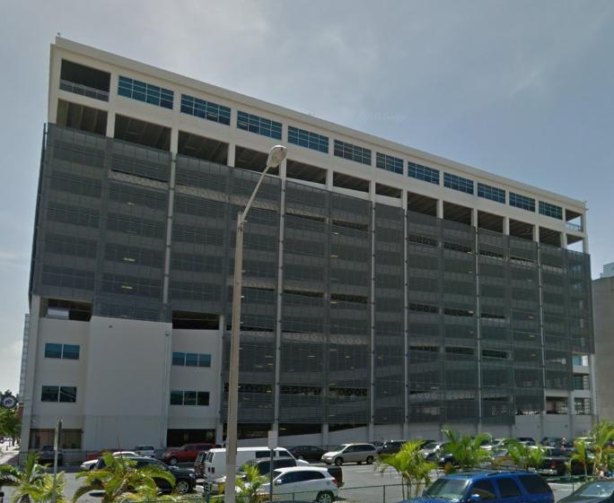 Real place that inspired Parking Garage