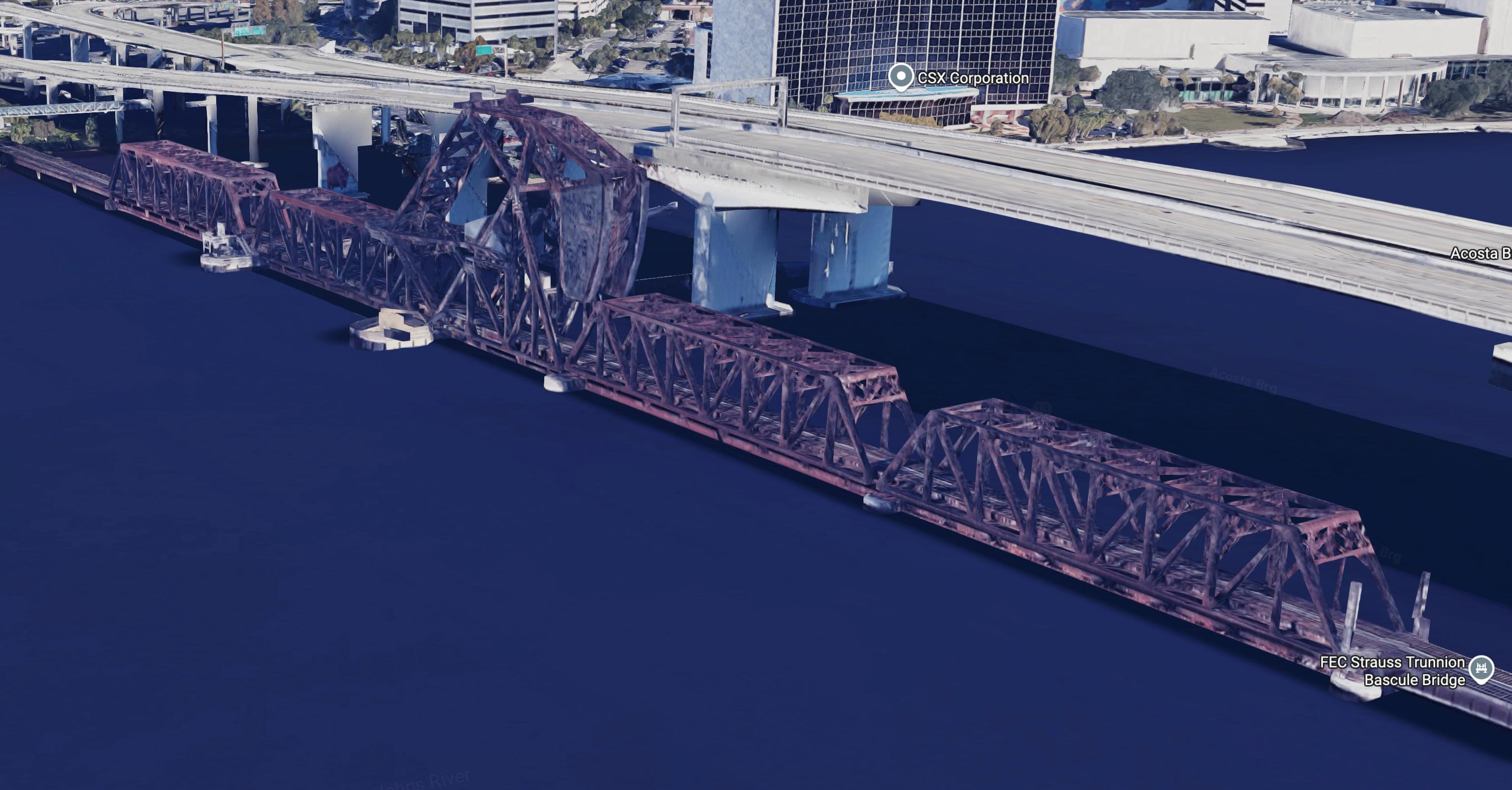 Real place that inspired Train Bridge