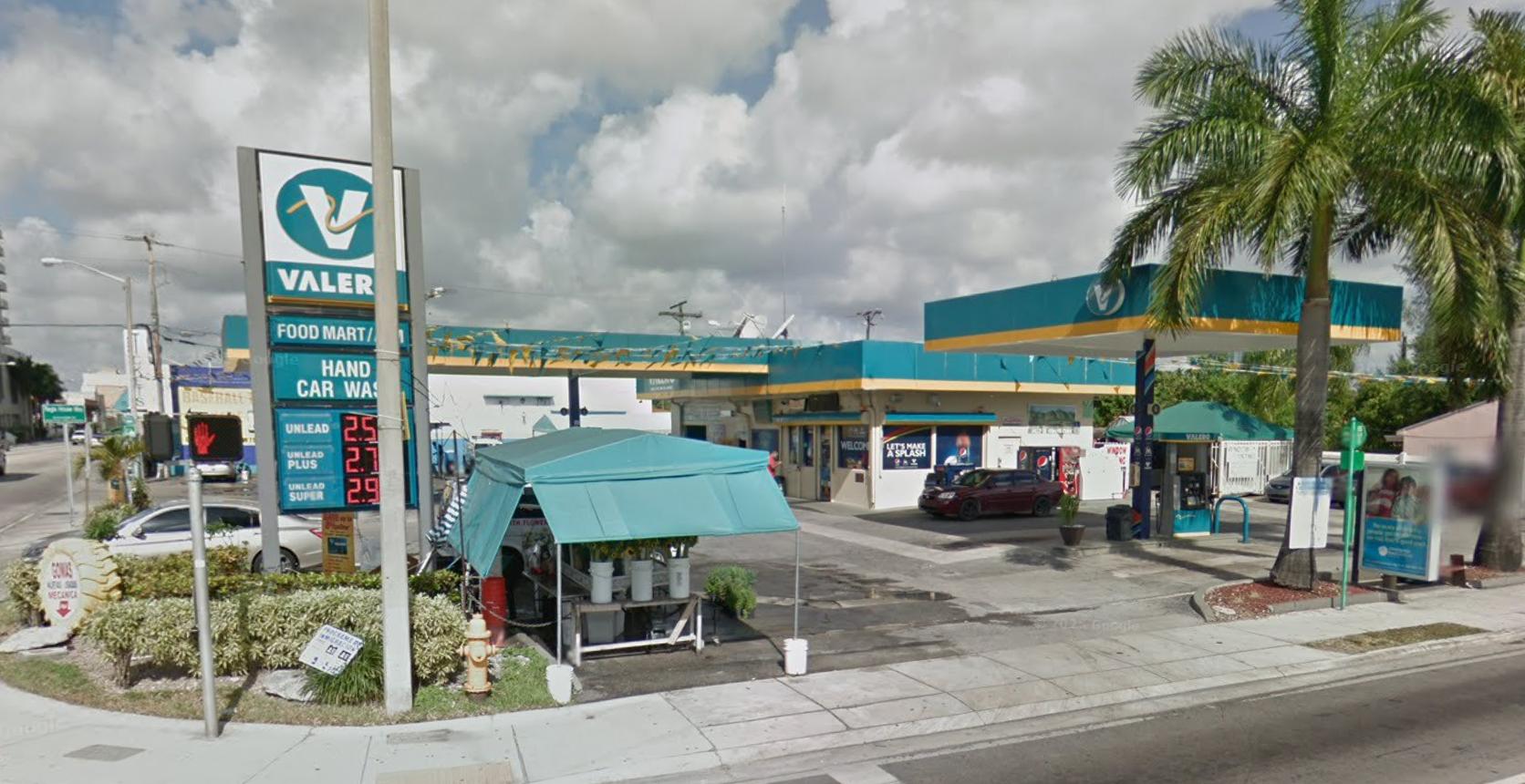 Real place that inspired Xero Gas Station