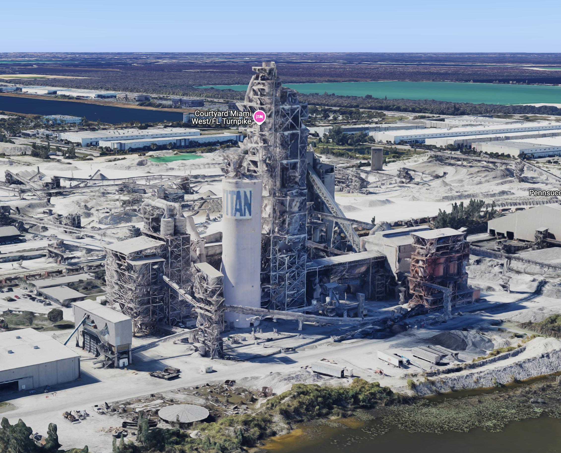 Real place that inspired Goliath