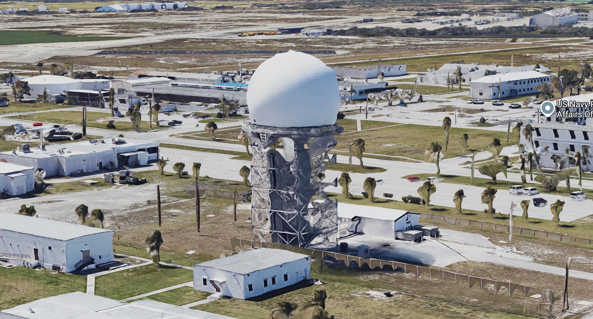 Real place that inspired Radar Tower