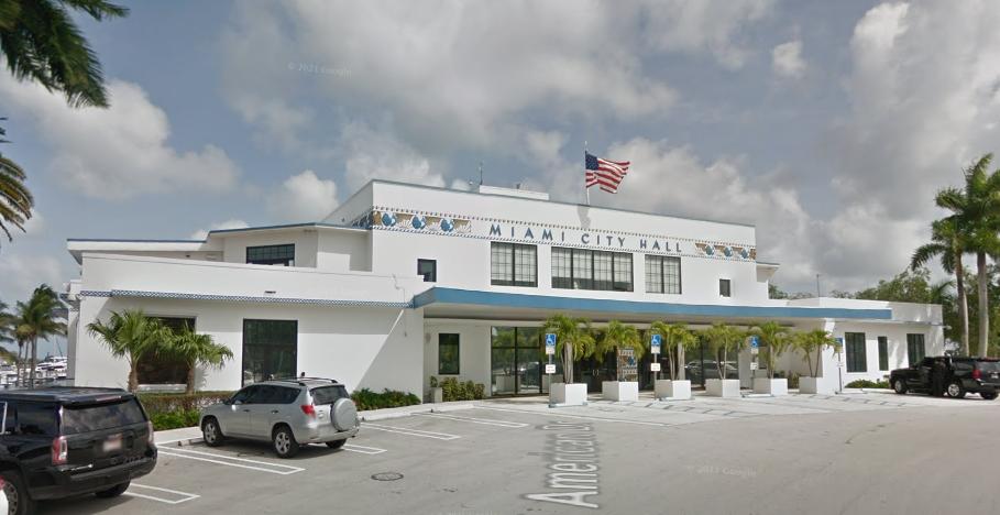 Real place that inspired Government building in Peacock Bay