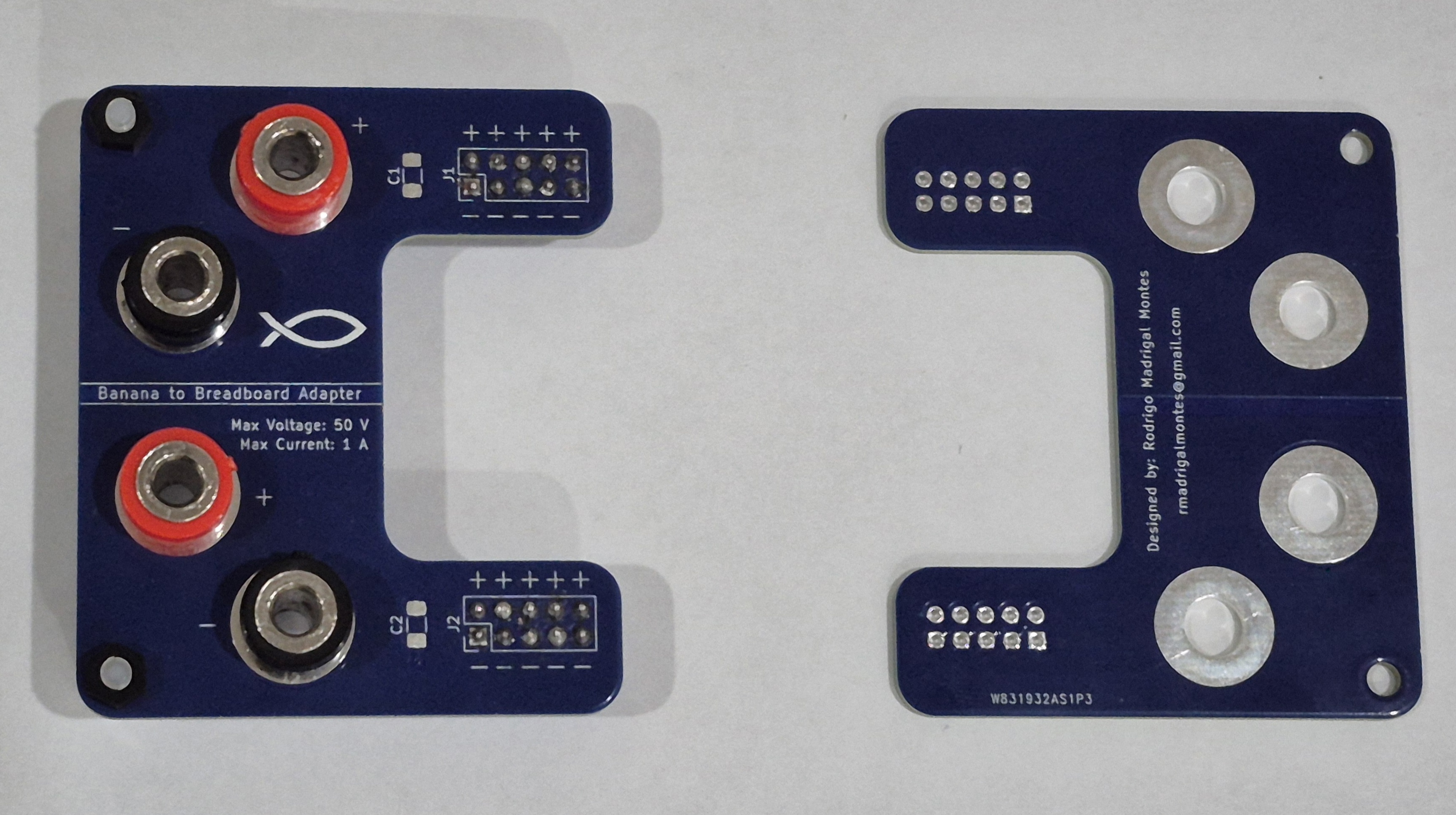 PCB ensamblada - no montada en la Protoboard
