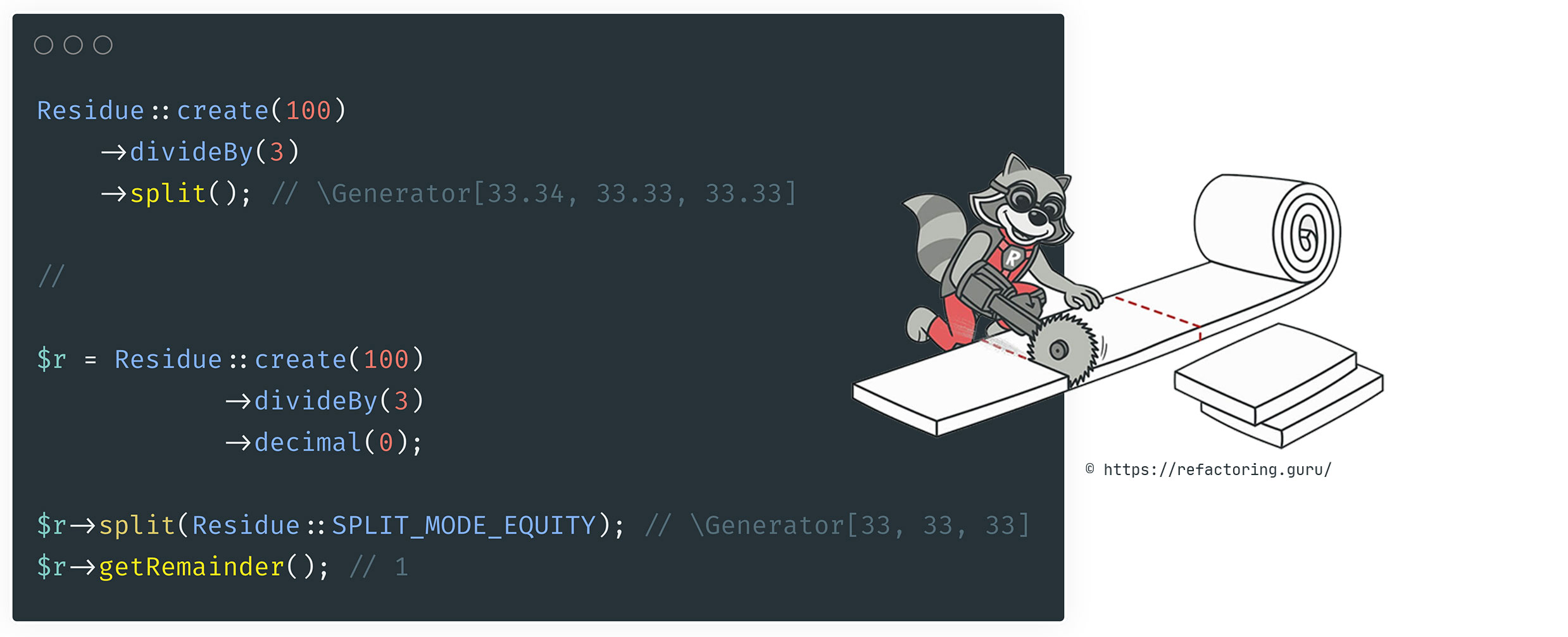 Residue Package - Illustration credit: https://refactoring.guru/