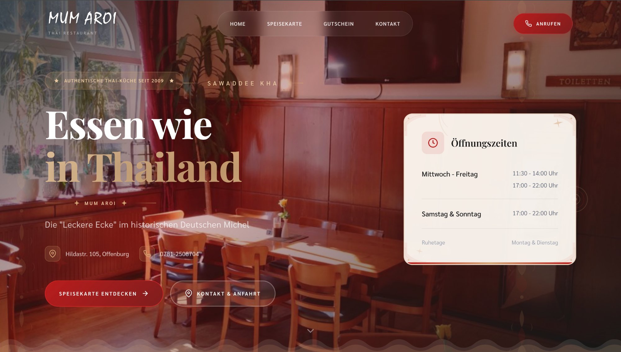 Mumaroi website preview
