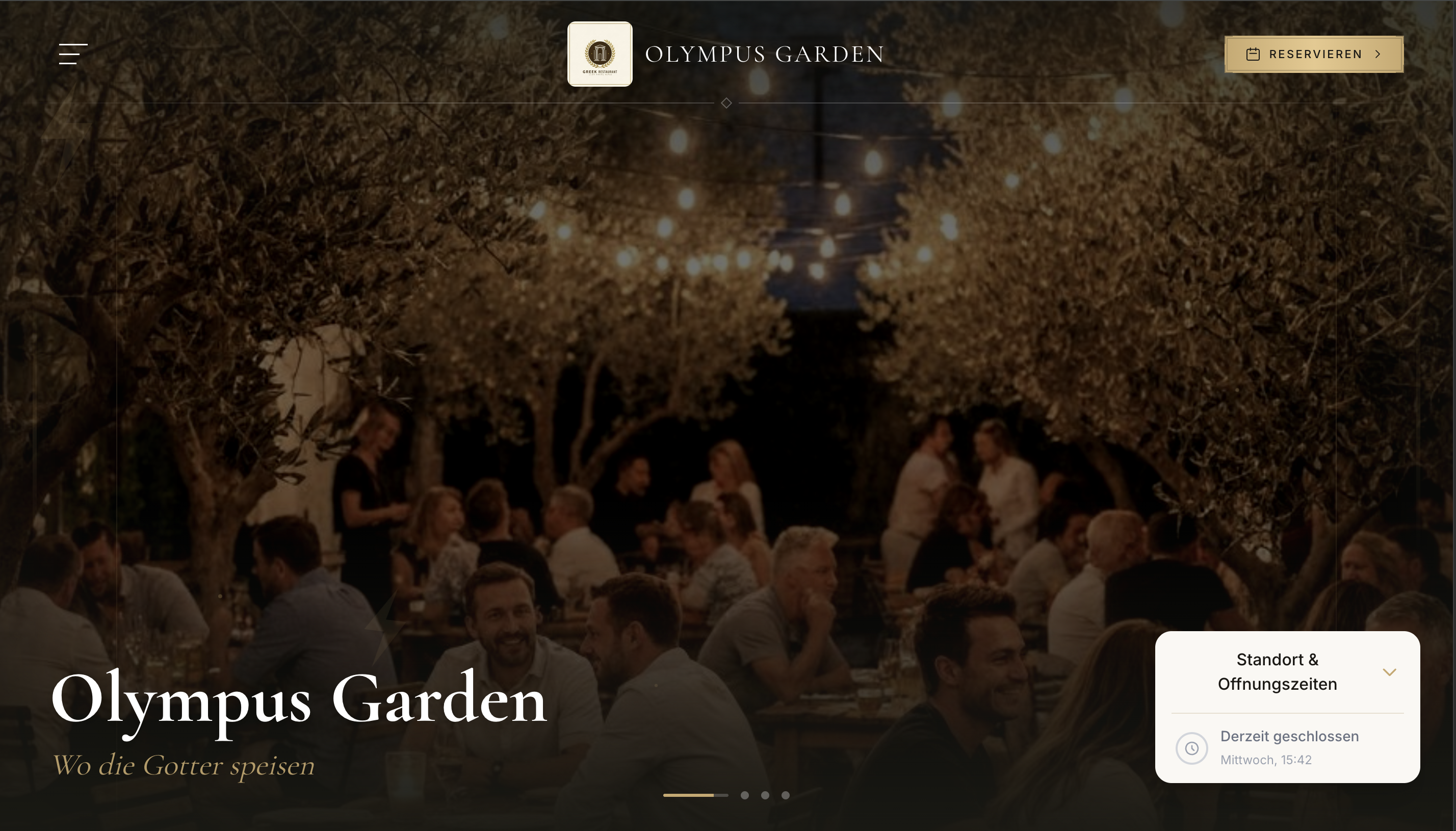 Olympus Garden Website