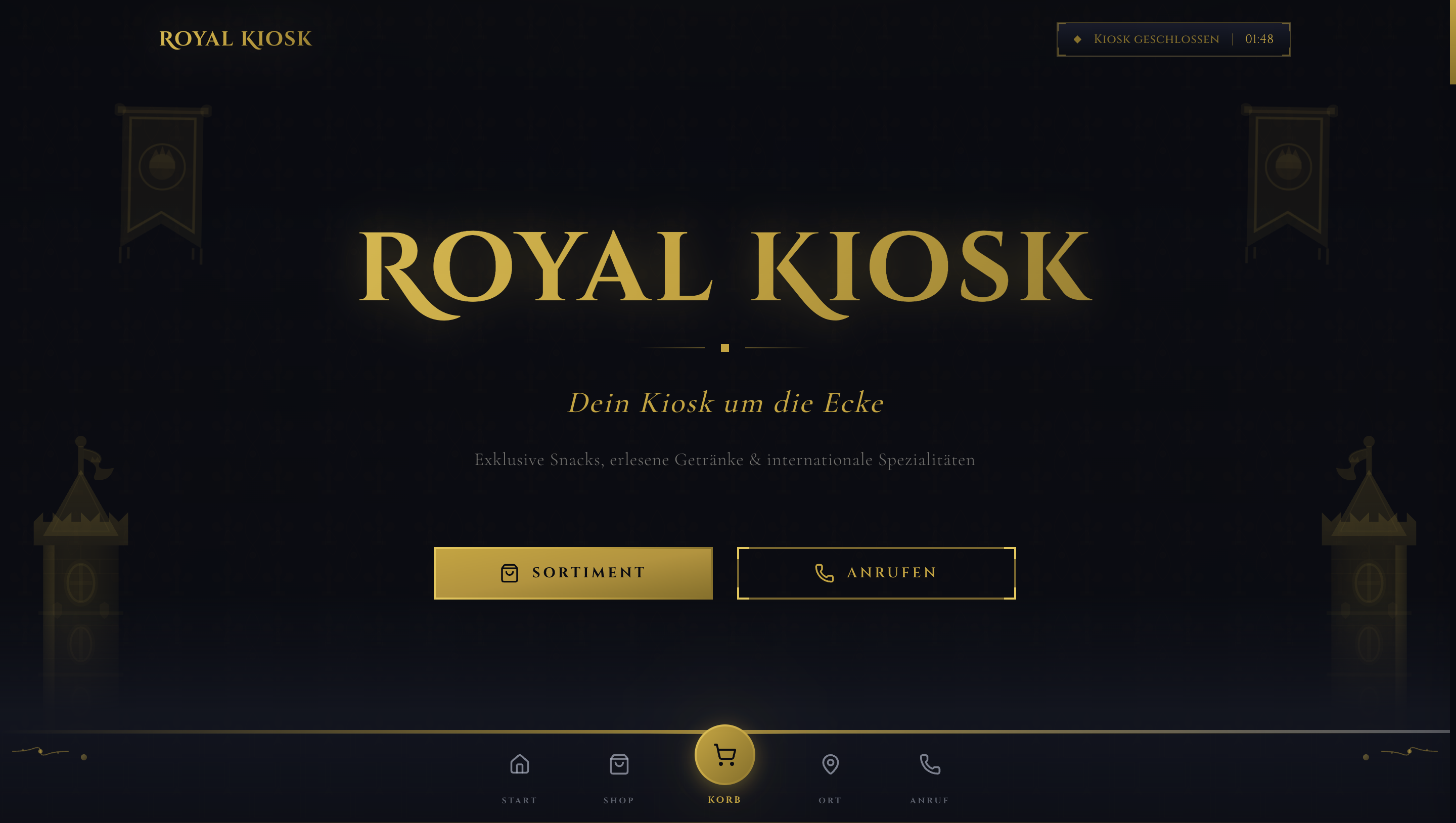 Royal Kiosk Website