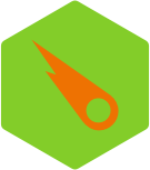 impact-node logo composed of Node.js and Impact logos