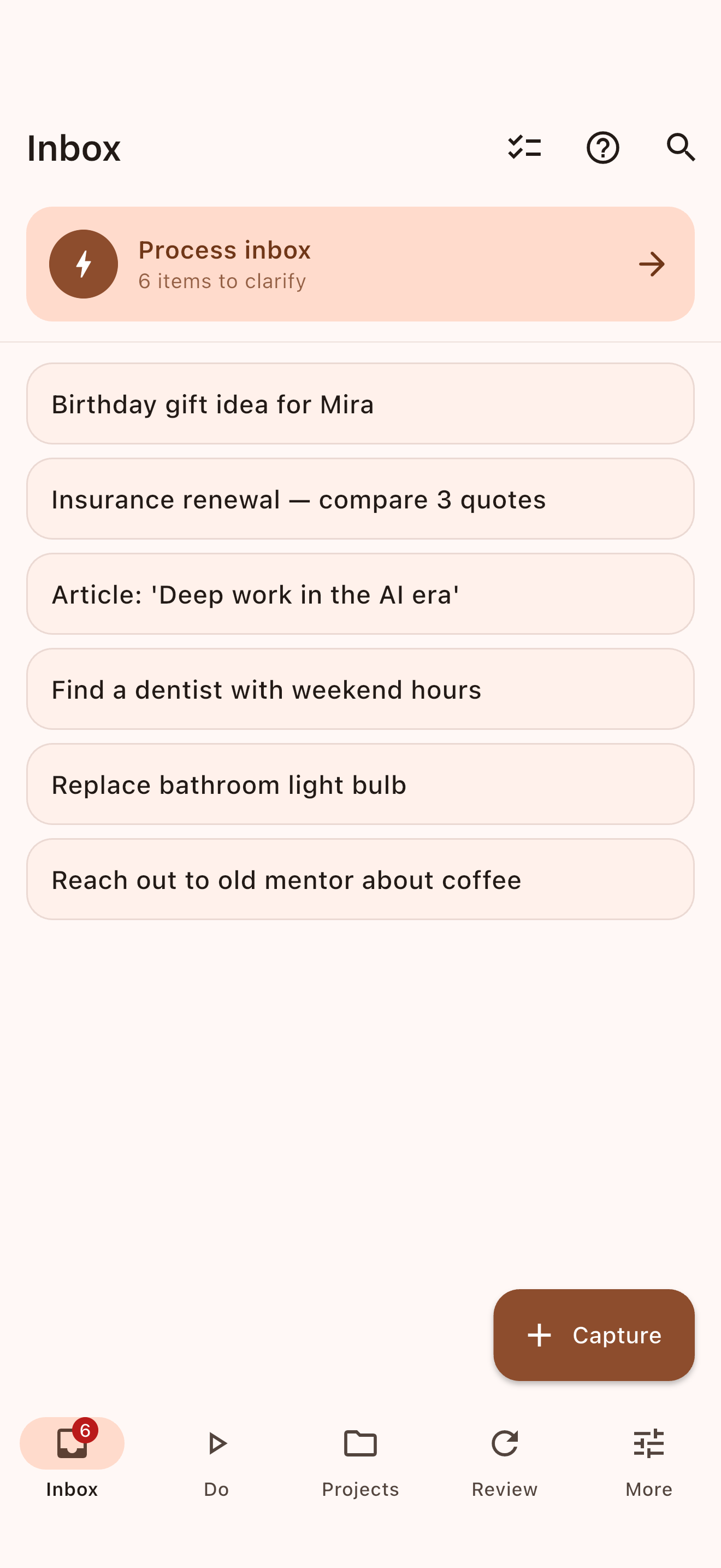 Screenshot 1 of TrayZero — opens full size
