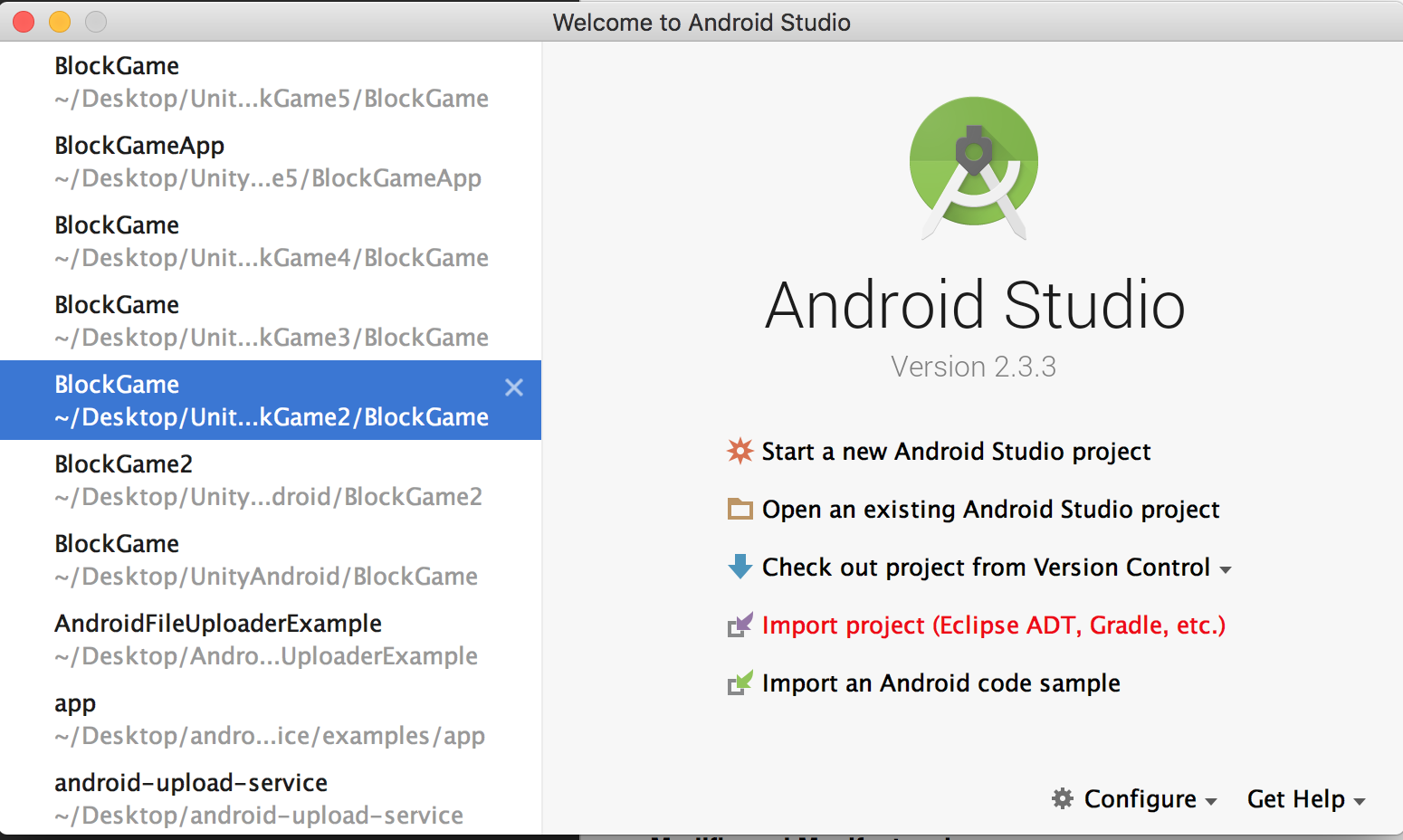 unity android studio gradle build with debug