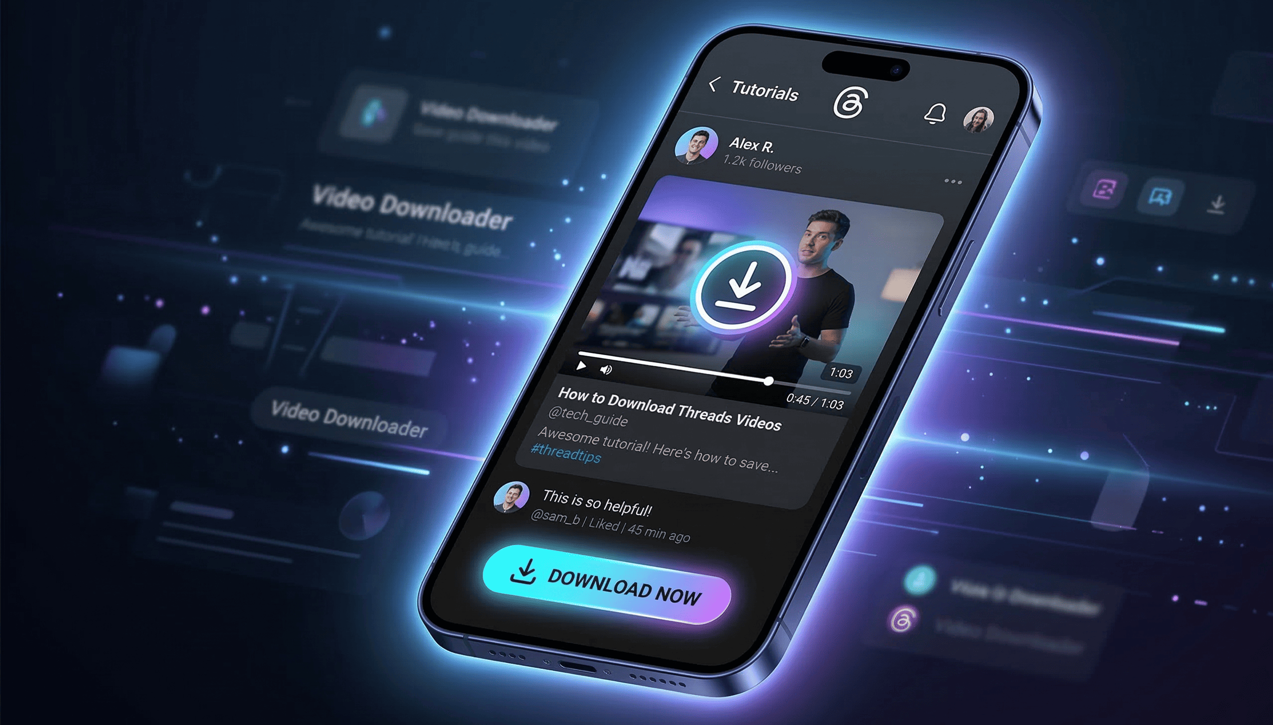 howvto download threds videos