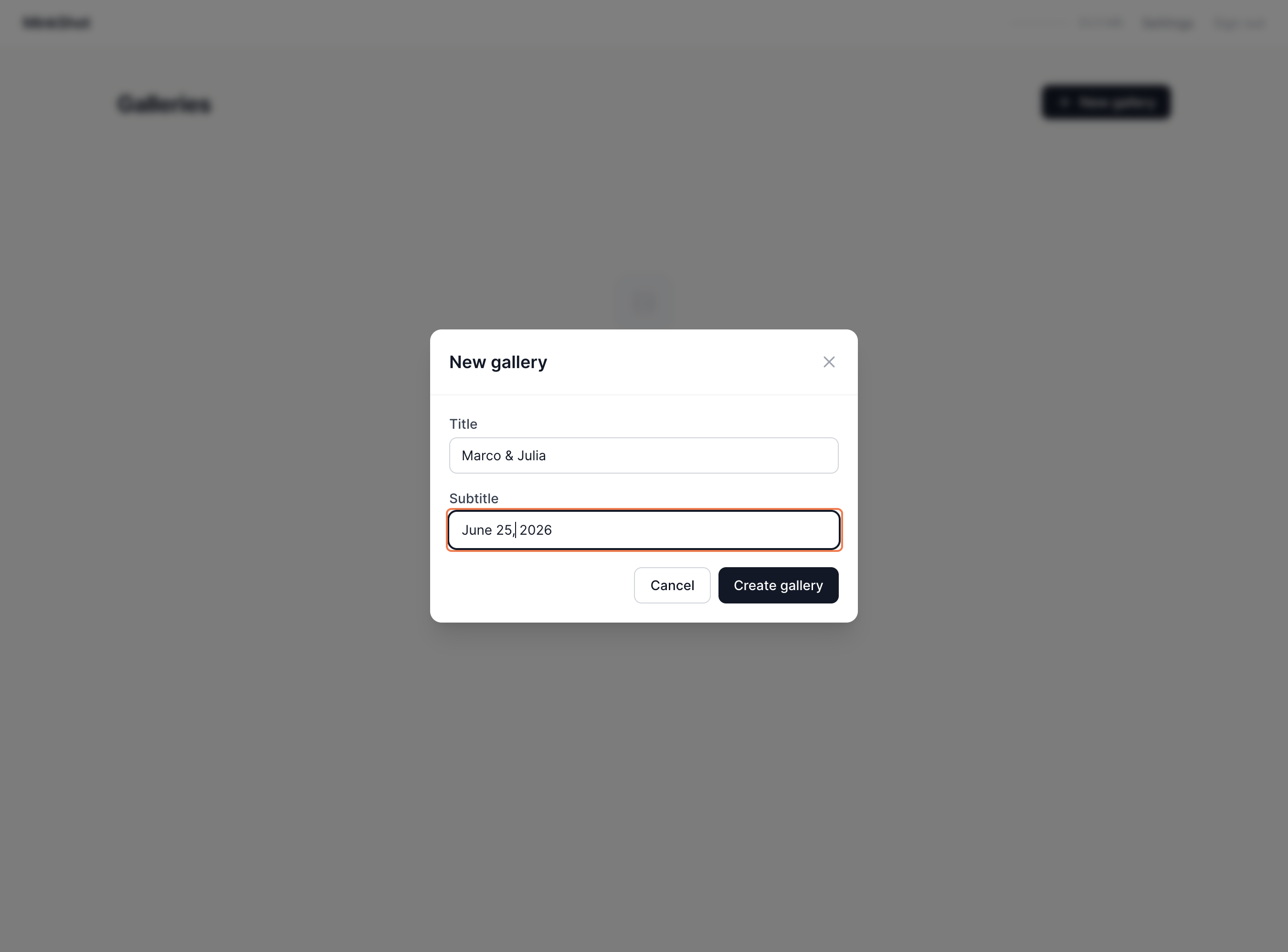 Step 3 — Add a subtitle