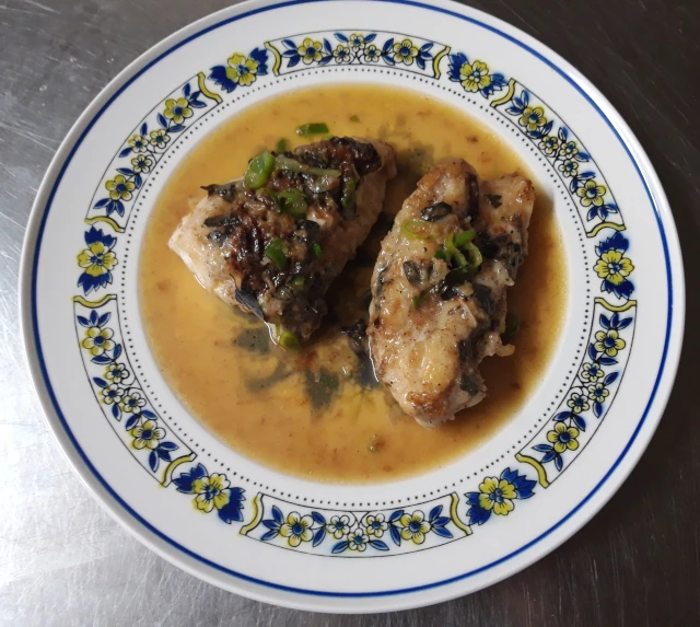 Fried Anglerfish fillet