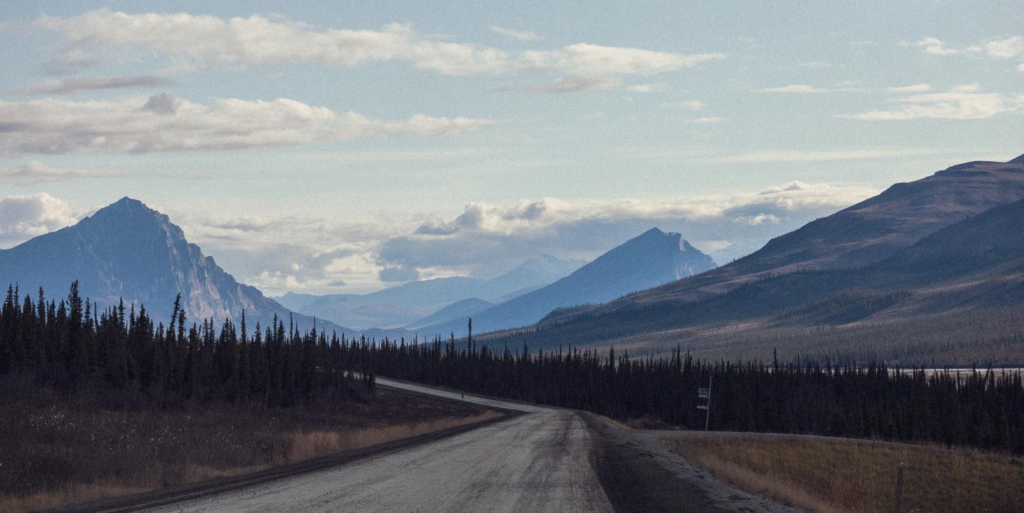 Dalton Highway, Forest and Endless Mountains I