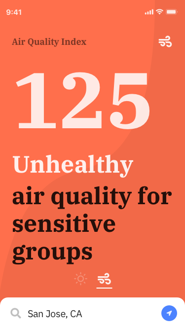 Air Quality Unhealthy
