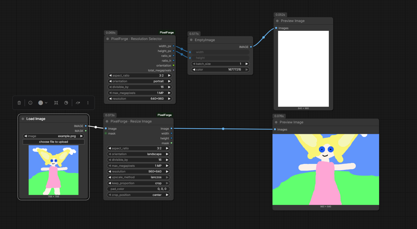 PixelForge Example