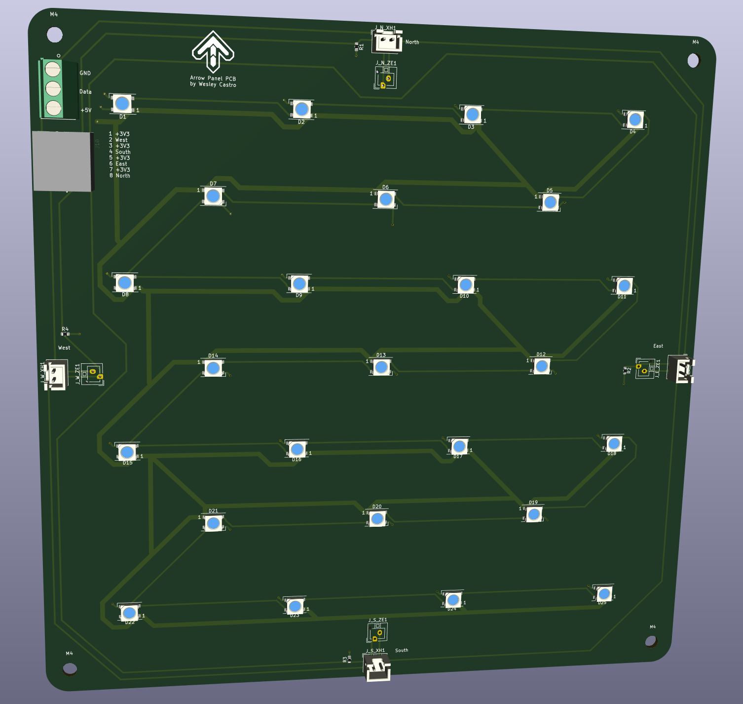 Arrow Panel PCB