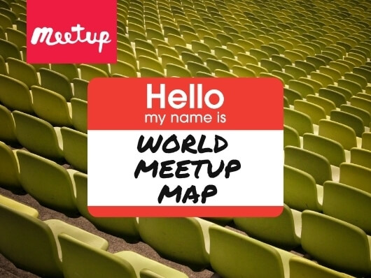 Meetup World Map 