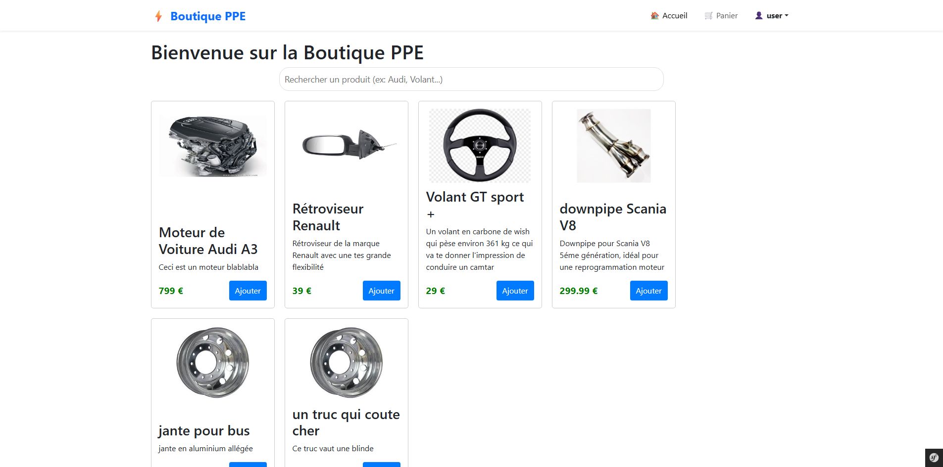 Migration Symfony Vue.js