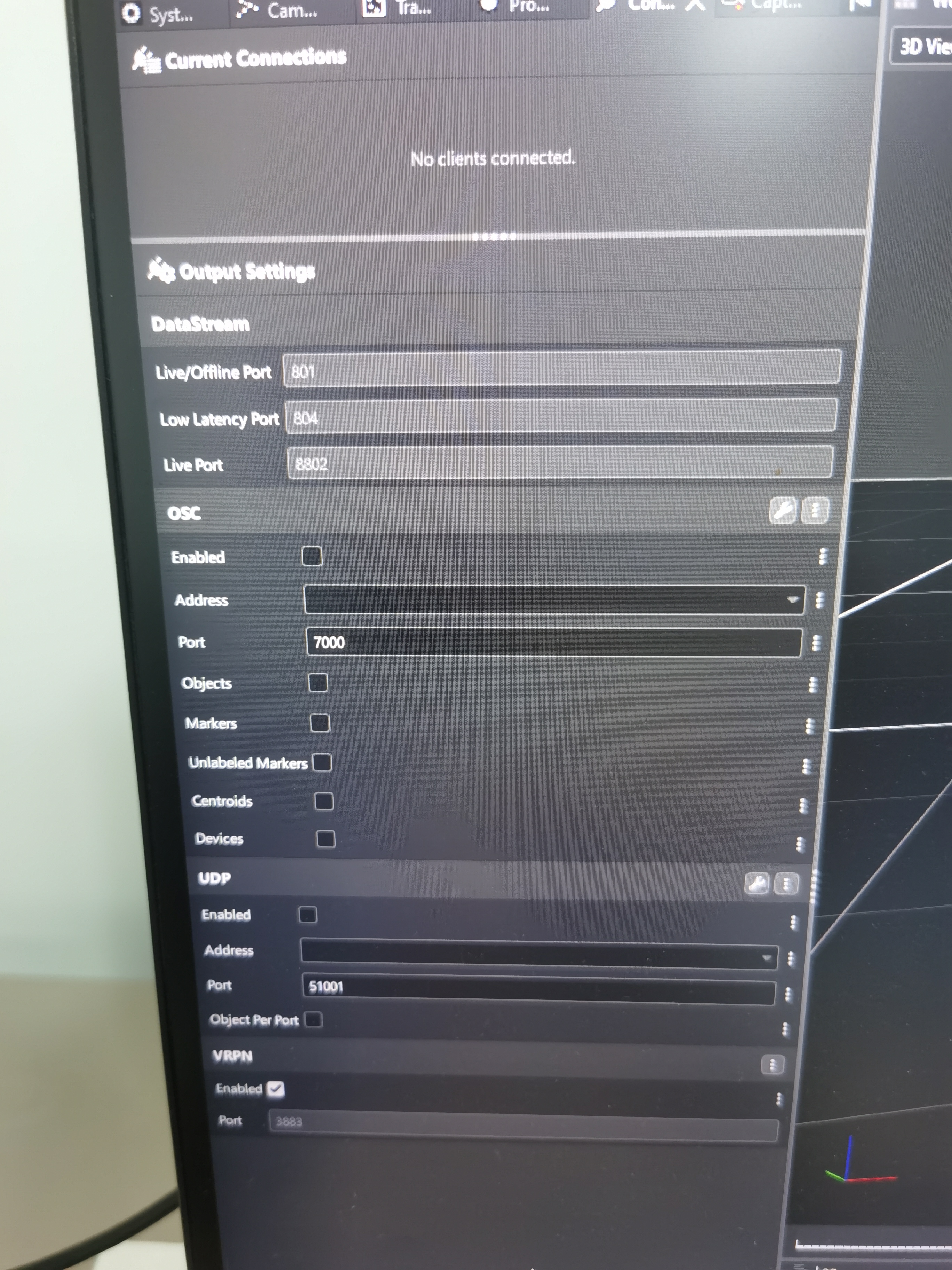 Vicon Tracker Setup