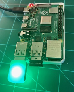 blink(1) USB led on raspberry pi 4